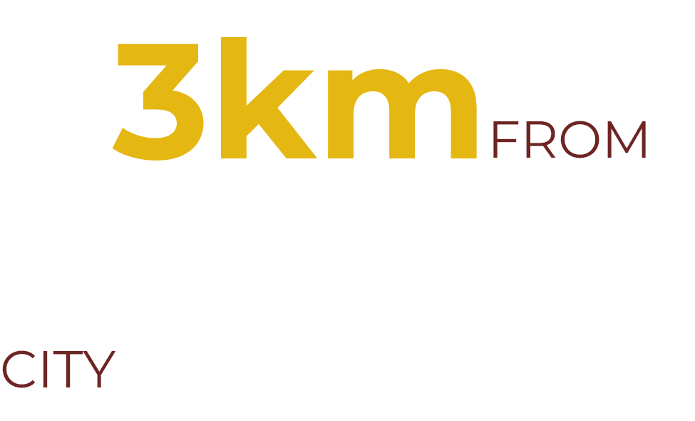 a 3km dal centro di verona